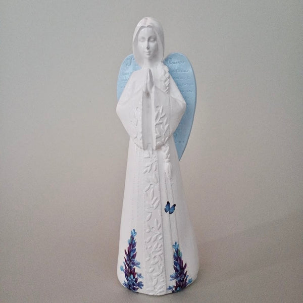 Figura padre nuestro azul cielo