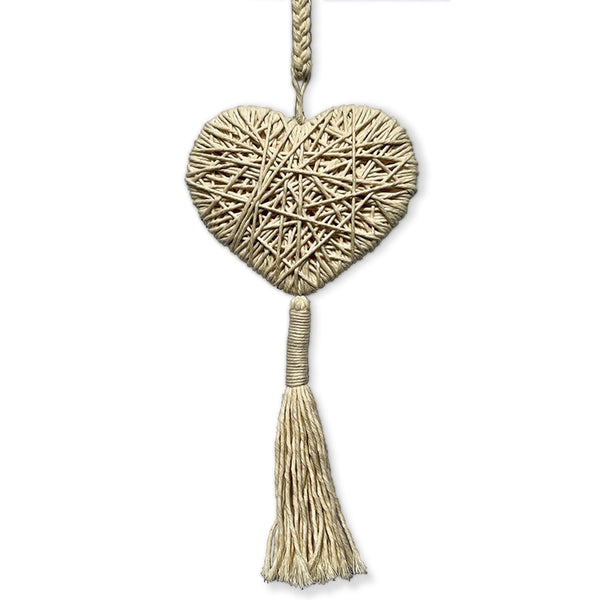 CORAZÓN CRUDO EN MACRAME