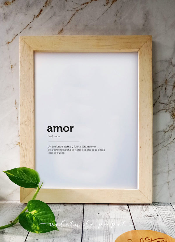CUADRO SIGNIFICADO DEL AMOR