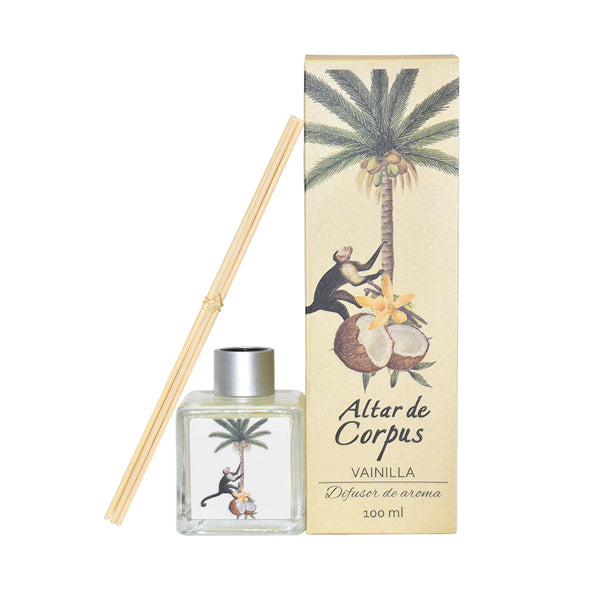 DIFUSOR DE AROMA DE FLOR DE VAINILLA COCO 100 ML
