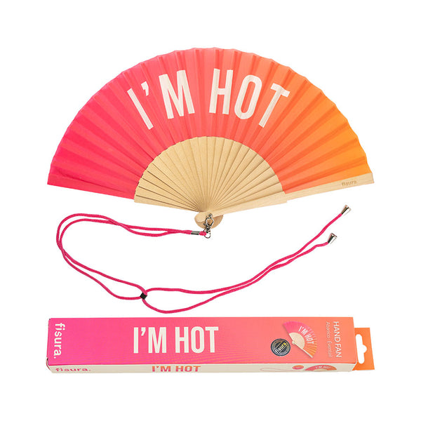 Abanico I'm hot Naranja