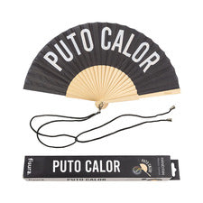 Abanico puto calor negro