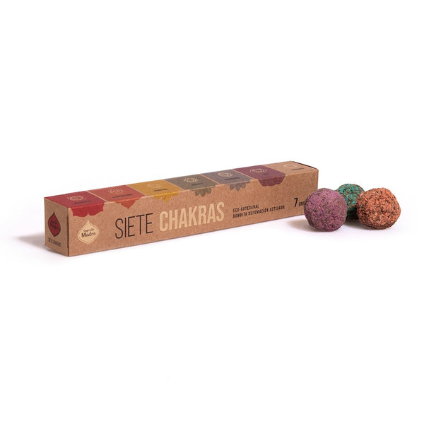 Bombita para defumar 7 chakras