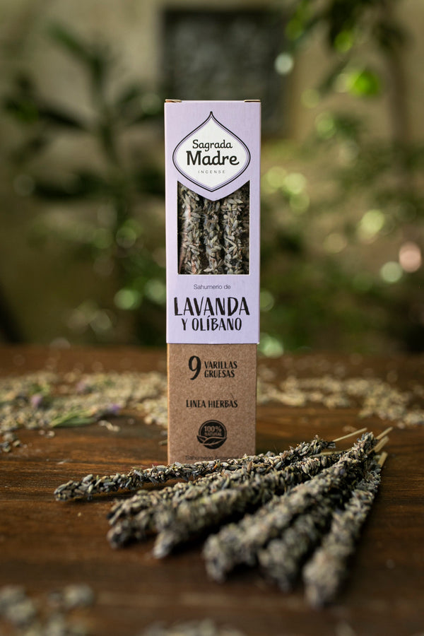 Incienso - SAHUMERIO Lavanda y Olibano