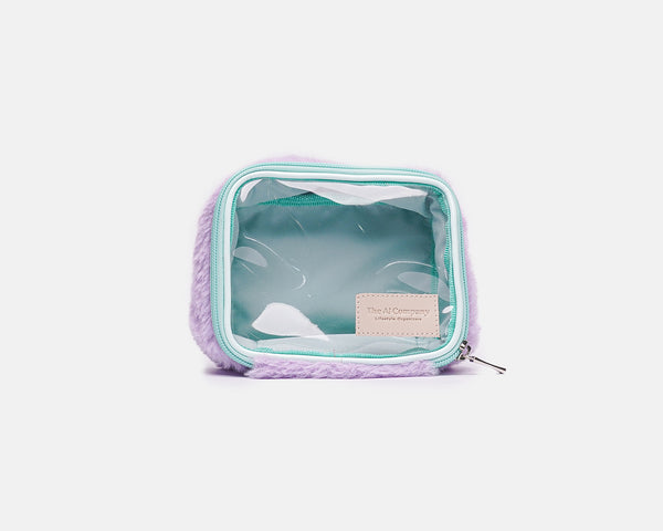 Cosmetiquera Glassy Bag S Fur Lavanda