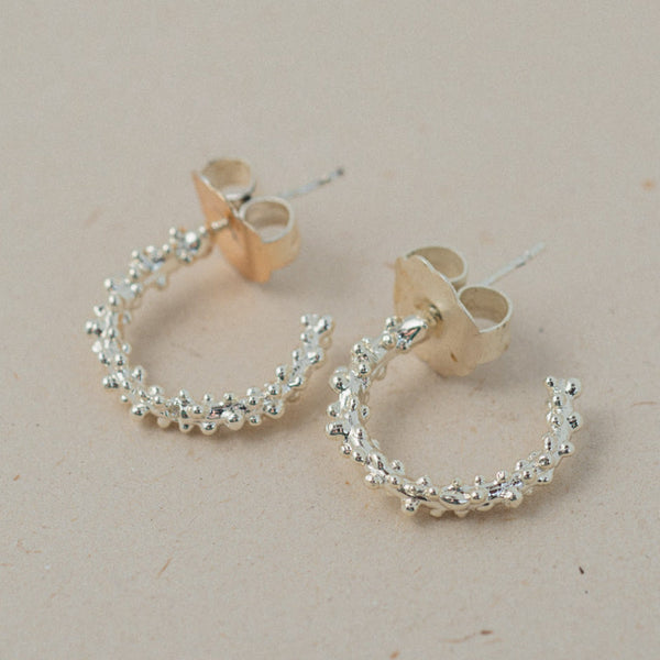 Candongas Mini Deep Plata