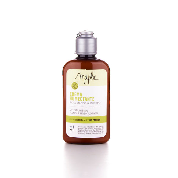 CREMA DE HUMECTANTE PARA MANOS Y CUERPO PASIÓN CITRICA 90 ML