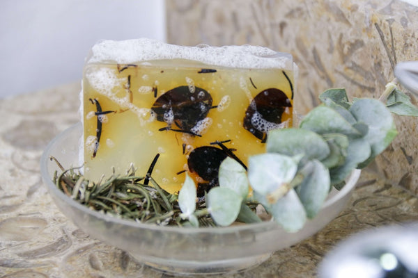 JABÓN VEGETAL DE ROMERO Y EUCALIPTO