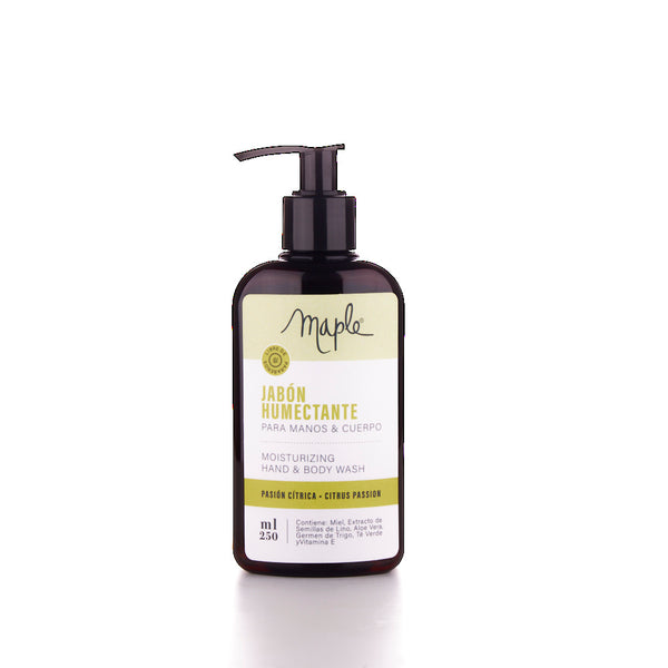JABÓN HUMECTANTE PARA MANOS Y CUERPO PASIÓN CITRICA 250 ML